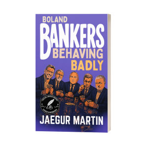 Special Edition | Numbered & Signed | ‘Boland Bankers Behaving Badly’ by Jaegur Martin